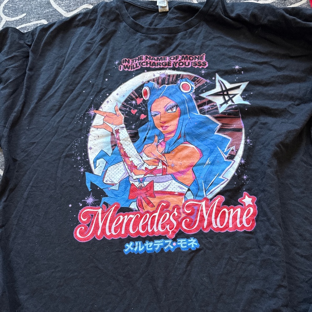 Mercedes Mone Sasha Banks shirt XXL NJPW New Japan